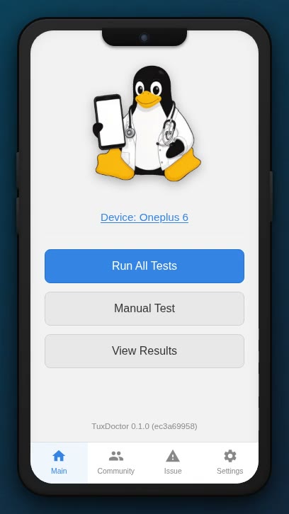 TuxDoctor — Landing Page Launched